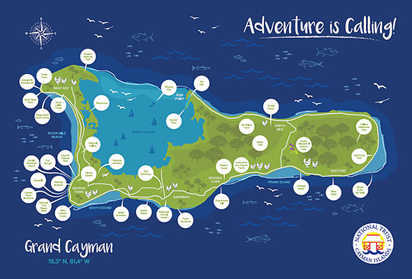 National Trust Cayman Explorer Passport to Grand Cayman